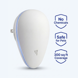 Repela ultrasonic pest repeller, chemical free, safe for pets, 300 sq ft coverage